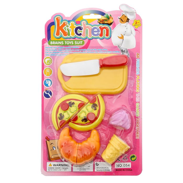 Набор продуктов "Завтрак", продукты-нарезка, на липучке, МИКС