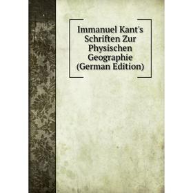 

Книга Immanuel Kant's Schriften Zur Physischen Geographie (German Edition)