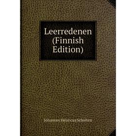 

Книга Leerredenen (Finnish Edition)