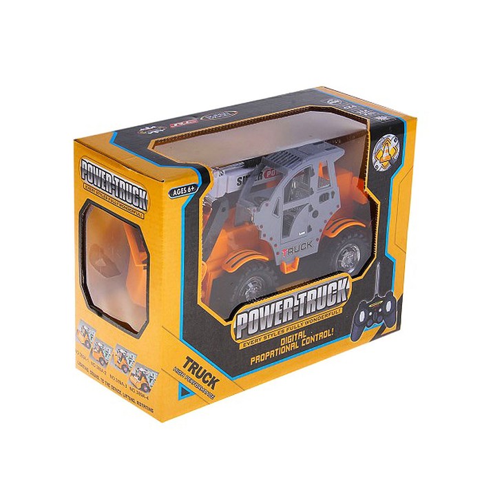 Машина радиоуправляемая "Стройтехника", работает от батареек