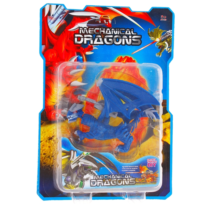 Робот-конструктор "Дракон", цвета МИКС
