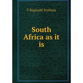 

Книга South Africa as it is