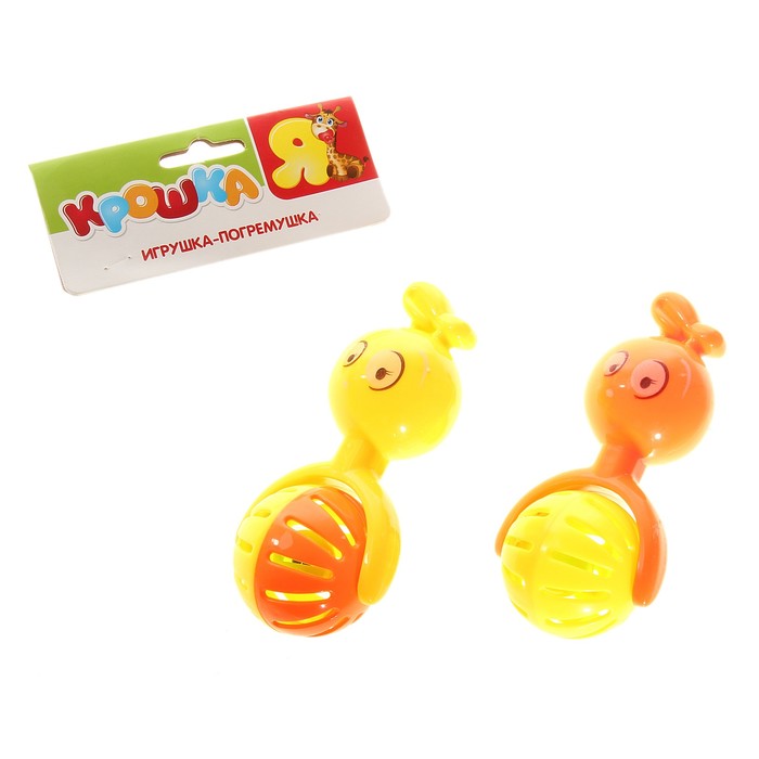 Погремушка «Глазастик», цвета МИКС