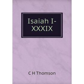 

Книга Isaiah I-XXXIX