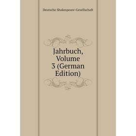 

Книга Jahrbuch, Volume 3 (German Edition)
