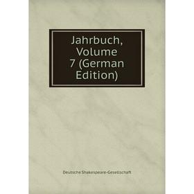 

Книга Jahrbuch, Volume 7 (German Edition)