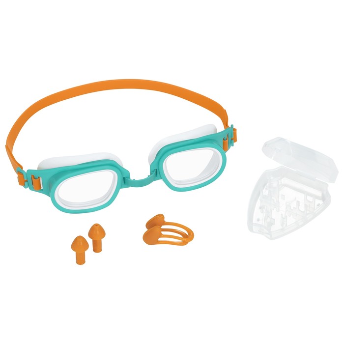 Очки для плавания с берушами, от 7 лет, 26034 очки для плавания turbo race goggles от 7 лет цвета микс 21123
