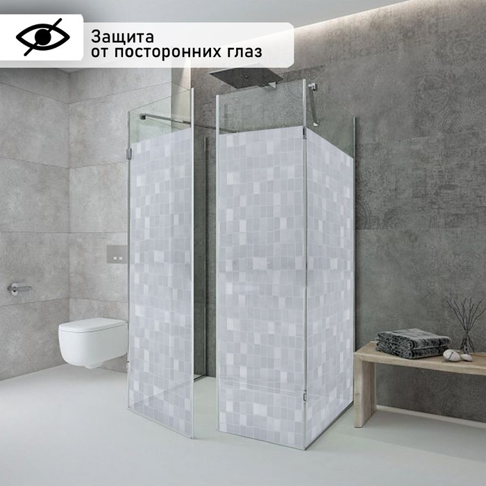 

Витражная плёнка «Мозаика», 45×200 см, цвет прозрачный