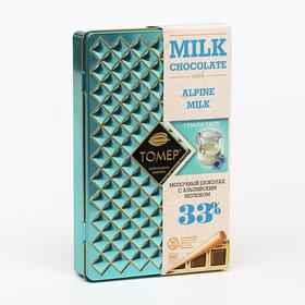 

Молочный шоколад «Томер» с альпийским молоком, 90 г