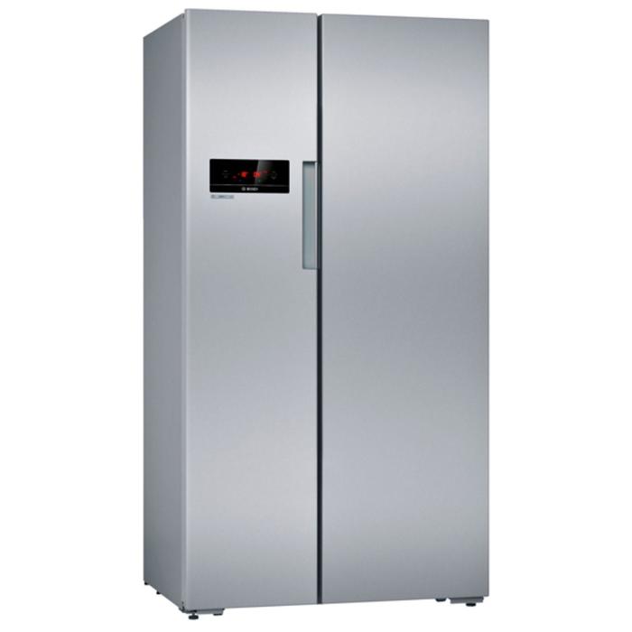 Холодильник Bosch KAN92NS25R, Side-by-side, класс А+, 604 л, Total No Frost, серебр.