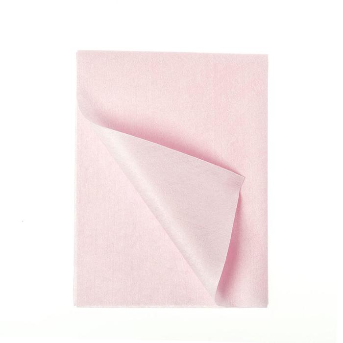 фото Набор салфеток нетканных 40х40 см, микроволоконо 60 гр/м², 10 шт, цвет розовый hq profiline