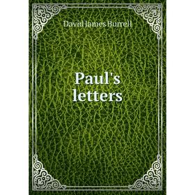 

Книга Paul's letters