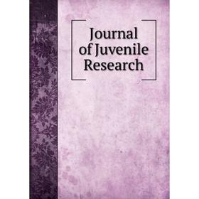 

Книга Journal of Juvenile Research