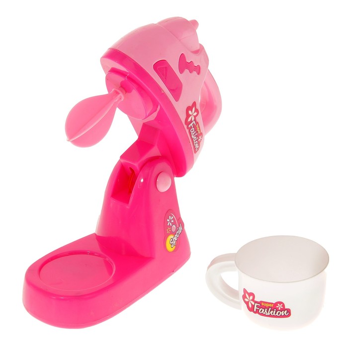 Миксер со звуковым эффектом, работает от батареек, вращается, можно наливать воду