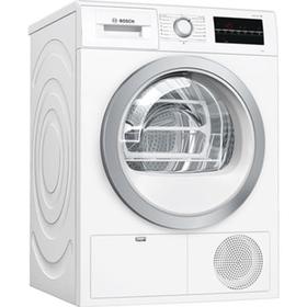 

Сушильная машина Bosch WTG86401OE, класс В, 9 кг, 15 программ, белая