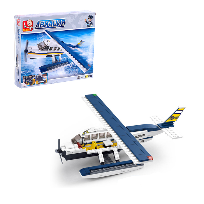 Конструктор «Гидроплан», 214 деталей