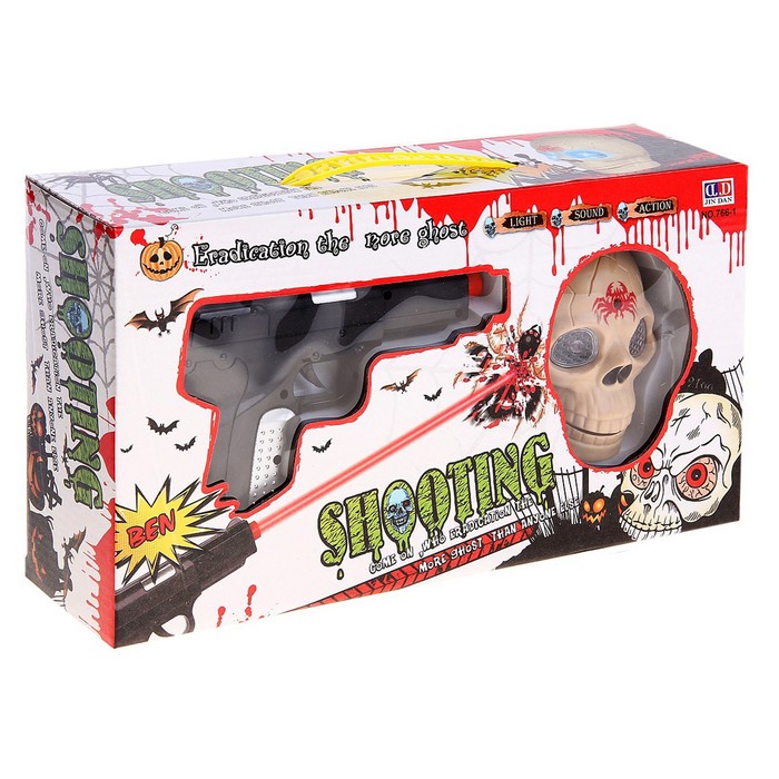 Тир на батарейках, световые звуковые эффекты