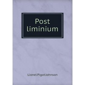 

Книга Post liminium