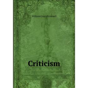 

Книга Criticism