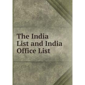 

Книга The India List and India Office List