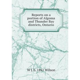

Книга Reports on a portion of Algoma and Thunder Bay districts, Ontario