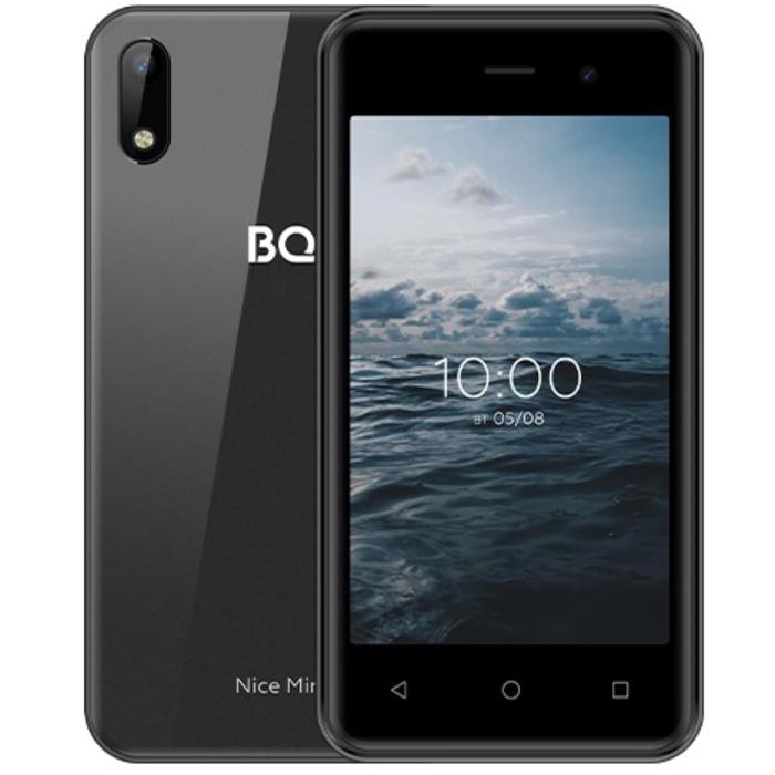 фото Смартфон bq s-4030g nice mini 3,97", 1гб, 16гб, 2мп, 3g, android 10, серый