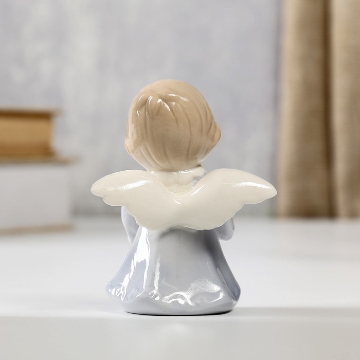 Сувенир "Ангелочек с сердечком и звёздочкой"