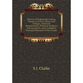 

Книга History of Mcdonough County, Illinois