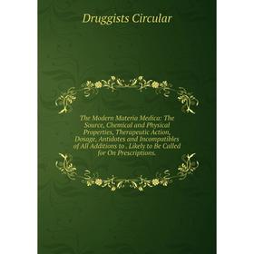 

Книга The Modern Materia Medica