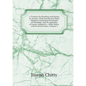 

Книга A Treatise On Pleading and Parties to Actions