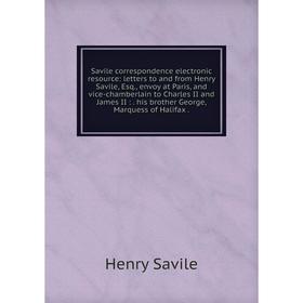 

Книга Savile correspondence electronic resource