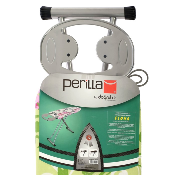 Доска гладильная 38х120 см "Элона", чехол МИКС