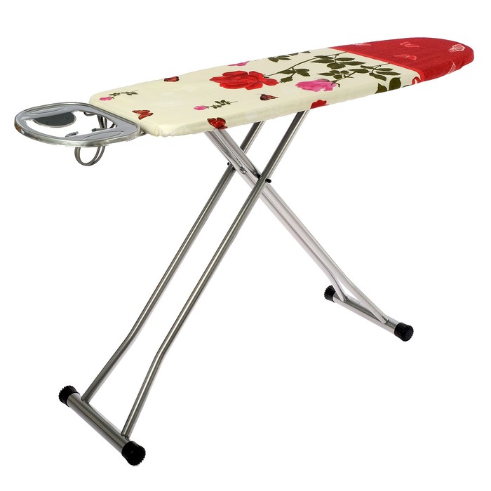 Доска гладильная 38х120 см "Элона", чехол МИКС