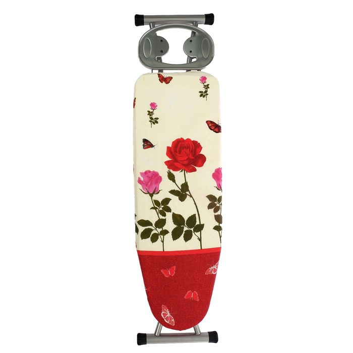 Доска гладильная 38х120 см "Элона", чехол МИКС