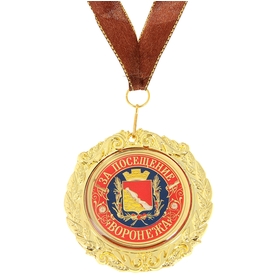 Медаль на ленте «За посещение Воронежа» Ош
