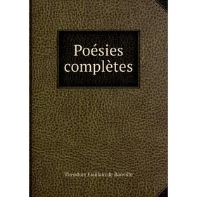 

Книга Poésies complètes