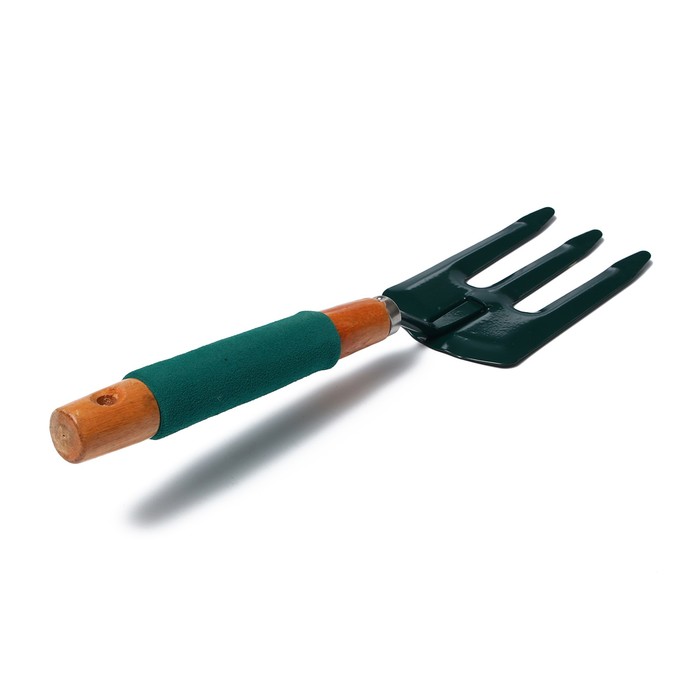 Вилка посадочная, длина 33 см, деревянная ручка