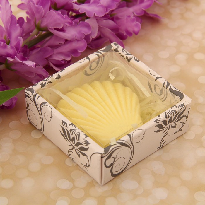 Мыло сувенирное "Ракушка", цвета МИКС