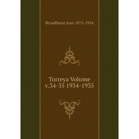 

Книга Torreya Volume v.34-35 1934-1935