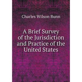 

Книга A Brief Survey of the Jurisdiction and Practice of the United States