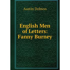 

Книга English Men of Letters: Fanny Burney