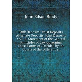 

Книга Bank Deposits