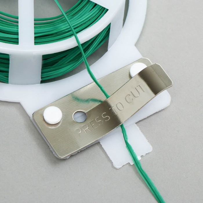 

Проволока подвязочная, 20 м, набор 2 шт., зелёная