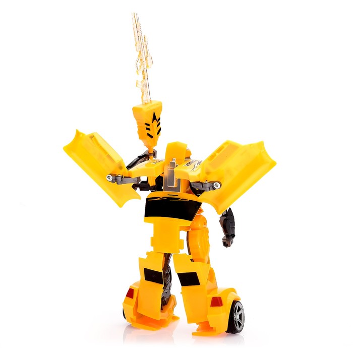 Робот-трансформер «Гонка», световые и звуковые эффекты, работает от батареек