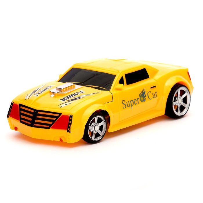 Робот-трансформер «Гонка», световые и звуковые эффекты, работает от батареек