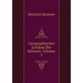 

Книга Geographisches Lexikon Der Schweiz, Volume 5