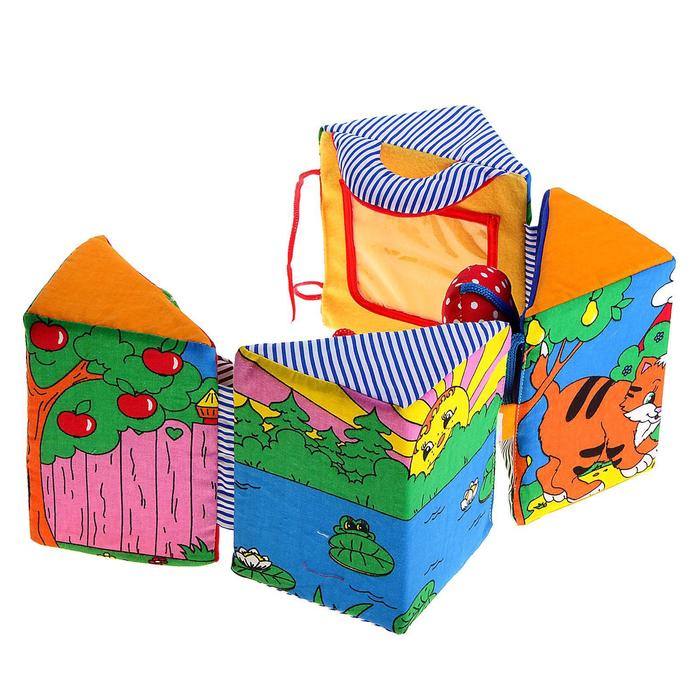 Развивающая игрушка «Куб-раскрывашка»