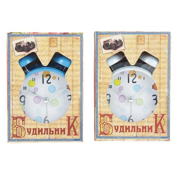 Будильник "Пузырьки", цвета МИКС