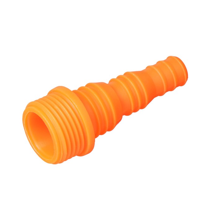 

Штуцер, наружная резьба 3/4", для шлангов 1/2" (12 мм), 5/8" (16 мм), пластик