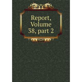 

Книга Report, Volume 38, part 2